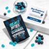 Creatine Infused Soft Gummies Sweet Blue Raspberry Flavor, Daily Workout Nutrient Chewable Gummies for Active Adults