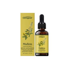 Googeer Mullein Leaf Lung Clearing Drops, Dietary Supplements For Body Treatment