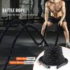 Battle Rope, 1.5 Inch Diameter 30Ft Length Polyester Exercise Rope, Battle Exercise Equipment