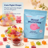 Saffron & Passion Flower Herbal Blend Gummies, Natural Botanical Nutrient Chewables, Adult Daily Wellness Gummy Supplements