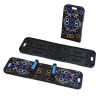 Multifunctional Push Up Board Home Strength Training Equipment With 15 Fitness Accessories Pilates Bar Resistance Band Roller Wheel Full Body Workout