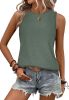 Sleeveless Tops for Women Dressy Casual Summer Blouses Trendy Office Work Shirts