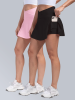 Sports short skirt pants for women, high waisted quick drying running, fitness yoga skirt, lined with pocket tennis skirt pants