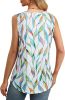 Women's Summer Tank Tops Square Neck Dressy Casual Sleeveless Blouses Plus Scooped Neck Pleated Work Shirts