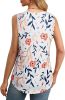 Women's Summer Tank Tops Square Neck Dressy Casual Sleeveless Blouses Plus Scooped Neck Pleated Work Shirts