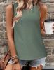 Sleeveless Tops for Women Dressy Casual Summer Blouses Trendy Office Work Shirts